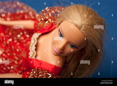 Barbie Doll Blonde Stock Photo Alamy