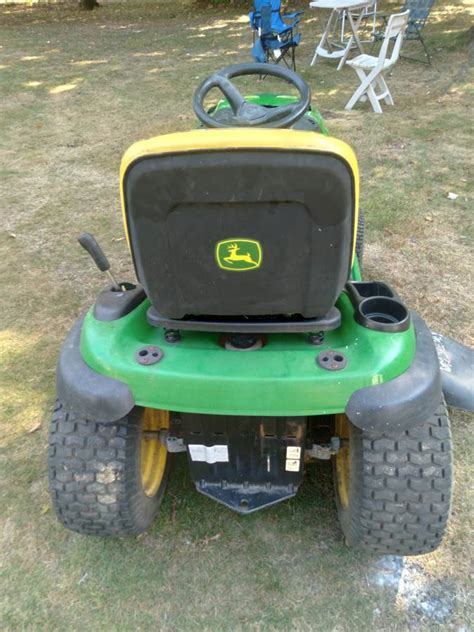 John Deere L120 48 Inch Riding Lawn Mower For Sale Ronmowers