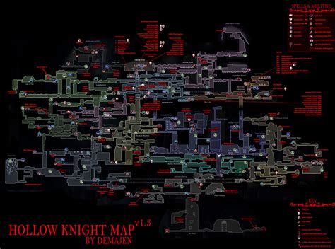 Hollow Knight Maps Of Hallownest