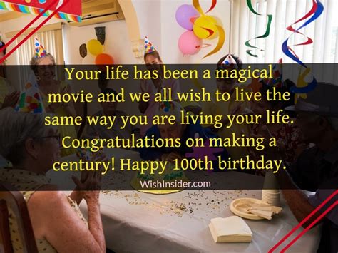20 Happy 100th Birthday Wishes Wish Insider