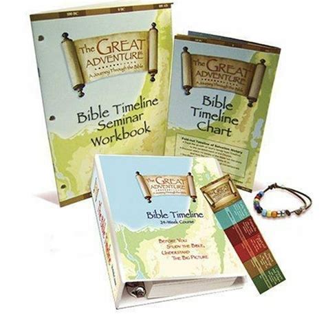 Great Adventure Ser The Bible Timeline 4 Part Study Study Materials
