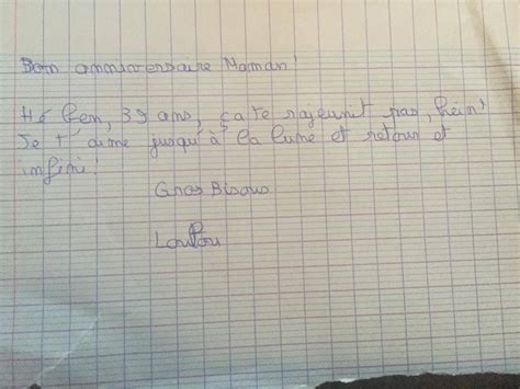 Lettre Dune Mere A Son Fils Pour Son Anniversaire