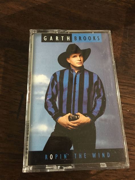 Garth Brooks Ropin The Wind Cassette Etsy Garth Brooks Garth