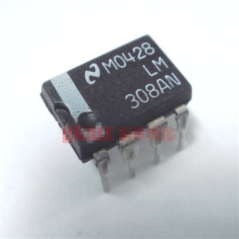 10pcs Lm308an Lm308 Nscmot Dip 8 Operational Amplifier Ebay