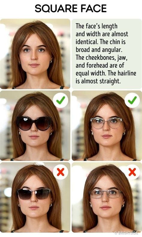 Pin By Mateichy B On Fashionbeautyjewelry Square Face Glasses Glasses For Face Shape Glasses
