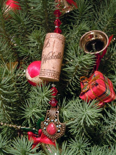 Creating art that can be hung on a christmas tree can be a fun way to spend time together as a family during the holidays. It's a Dog's Life: Wine Cork Ornaments - A How -To