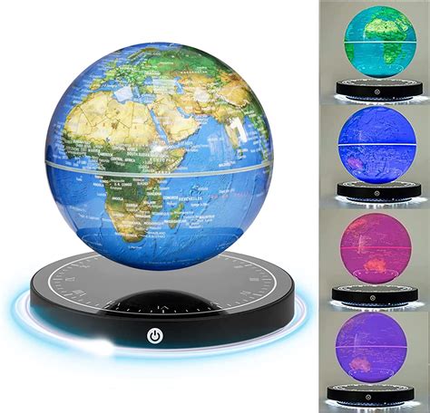 Floating Globe Magnetic Levitating Globe With Led Light