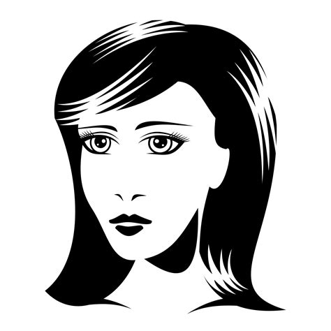Vector For Free Use Beauty Woman Face Vector