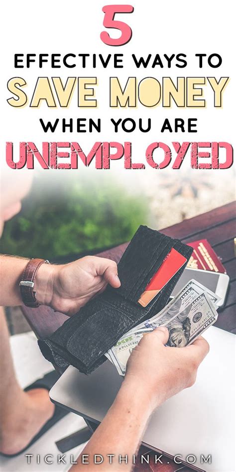 5 Life Saving Tips To Save Money When You Are Unemployed Saving Money