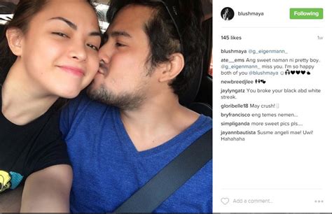 Look Geoff Very Happy With Girlfriend Maya Abs Cbn News