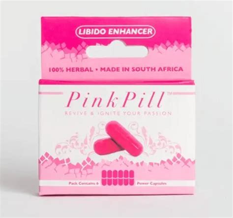 The Pink Pill For Women 6 Capsules Increase Libido