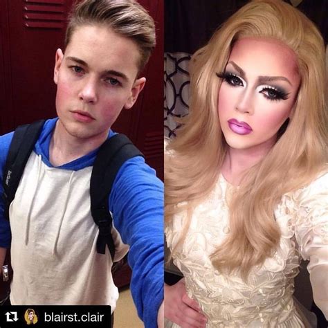 Repost Blairst Clair Get Repost ・・・ Happy Transformationtuesday 💁🏼‍♂️ ️💁🏼 Dragqueen