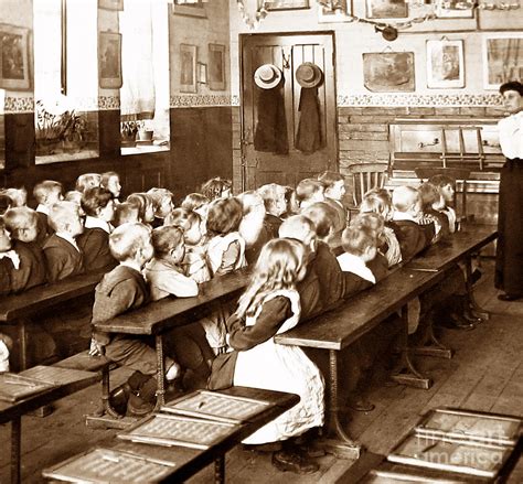 Victorian Childhood School Classroom England Photograph By The Keasbury