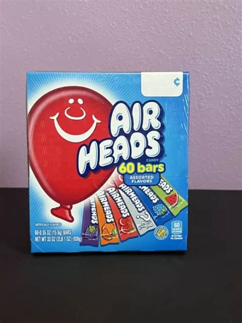 Airheads Candy Bulk Box Bars Chewy Full Size Fruit Taffy Ts Holiday