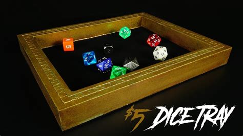 5 diy dice trays you can make today. DIY $5 Dice Tray Build! - YouTube