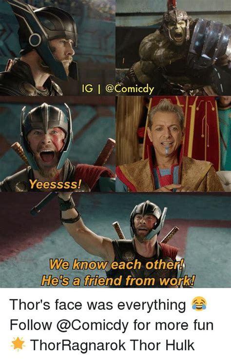 Thor Memes Funny Thor Loki And Hulk Pictures