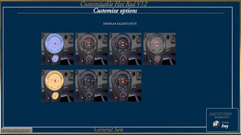 Pw Customizable Hot Rod V12 Daz 3d