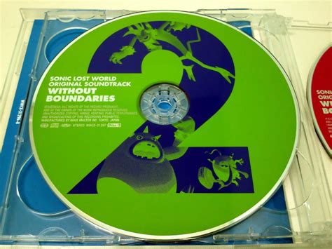 Sonic Lost World Original Soundtrack Without Boundaries Sonic
