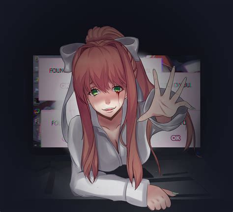 Ghost Monika Is Giving You A Visit What To Do Ddlc