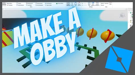 How To Make An Obby In Roblox Studio Youtube