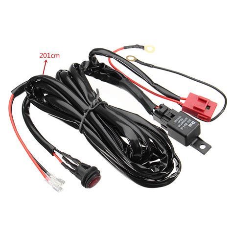 First remove your negative battery connection.then if your old wiring is accessible then its. 12V 40A Work Fog Light Bar Wiring Harness Relay Kit ON/OFF ...