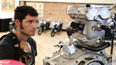 The britten v1000 is a legendary motorcycle for any moto enthusiast. Guy Martin admiring a John Britten motor at Classic ...