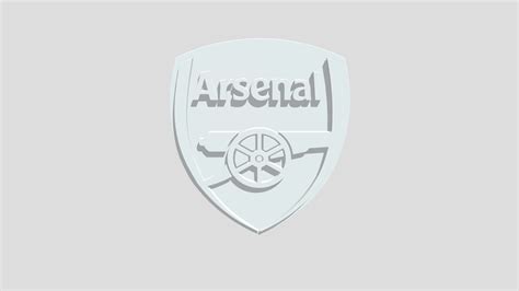 Arsenal Logo Download Free 3d Model By Aliimran1 B51b6c1 Sketchfab