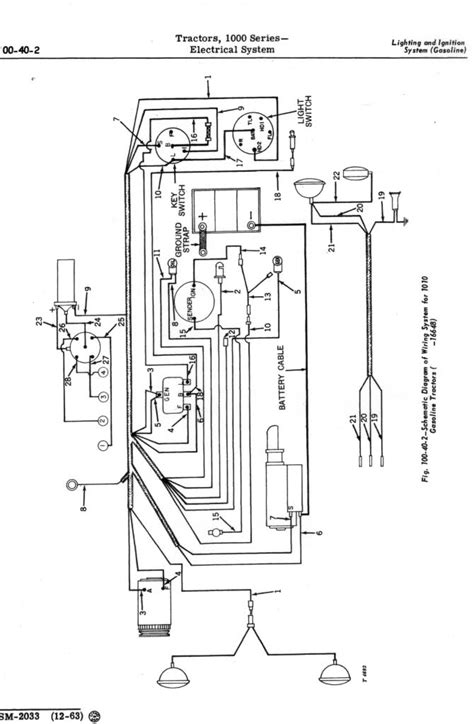 1964 John Deere 2010 Wiring Diagram Schematic And Wiring Diagram