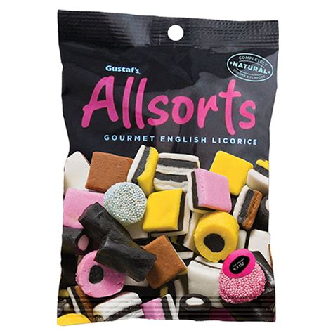 English Licorice Allsorts 63 Oz Snyders Candy