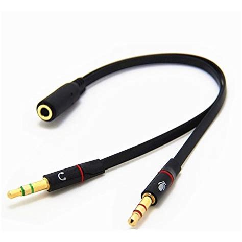 D And K Exclusives Headphone Splitter For Computer 35mm Female To 2 Dual