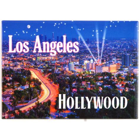 We found 105 results for business cards in or near los angeles, ca. Los Angeles City Lights & Hollywood Postcard Magnet