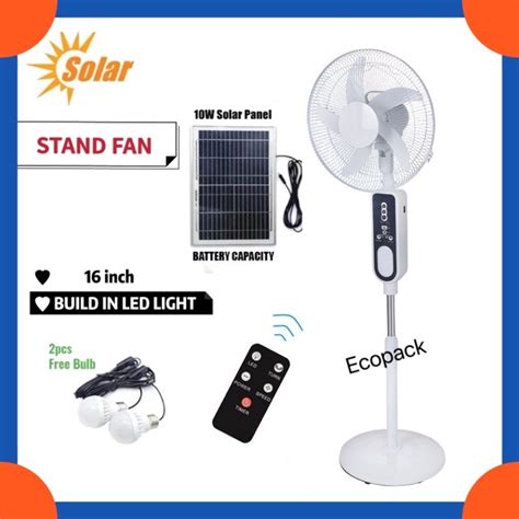 Multifunctional Solar Electric Stand Fan Solar Fan Solar Panel