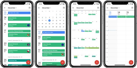 dart - Timeline View, Day view, Week View, Month view and add event Calendar flutter library 