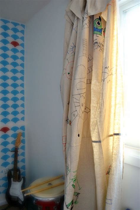 Even if you already have window blinds or shades, curtains is an inexpensive way to create a cohesive look. 28 Genius DIY Curtains Ideas - Style Motivation