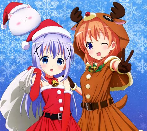 Christmas Anime 2017 Gochumon Wa Usagi Desu Ka Cocoa Hoto Chino Kafu