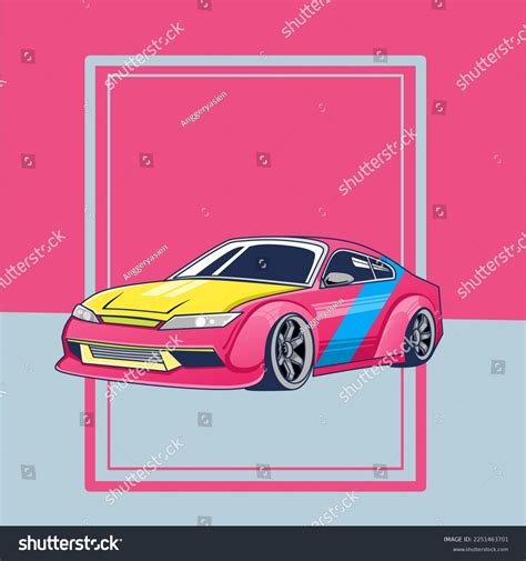 sports car vector illustration interesting creative stock vector royalty free 2251463701