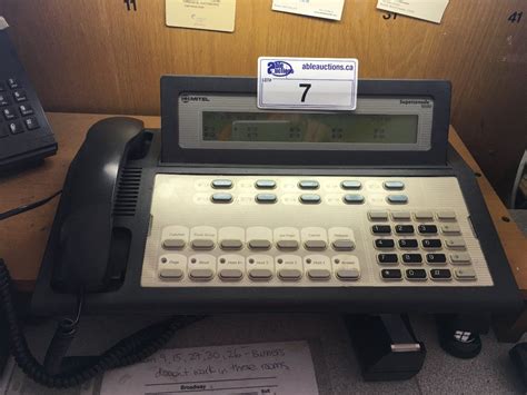 Mitel 1000 Hotel Phone System With Superconsole And Approx 50 Room Sets