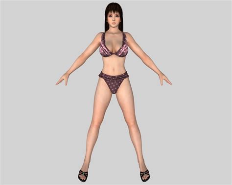 Sexy Bikini Girl D Model