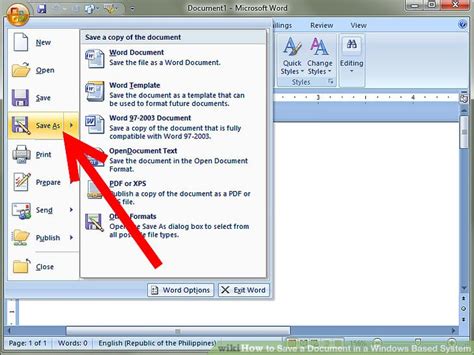 How To Save A Document In A Windows Based System 4 Steps