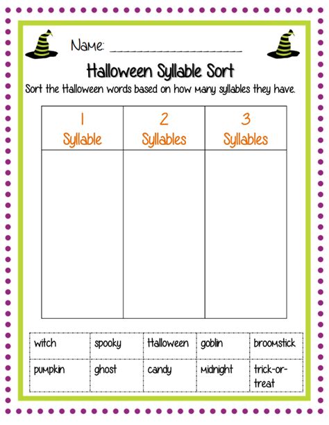 Halloween Phonics Worksheets 2nd Grade Maryann Kirbys Reading Worksheets