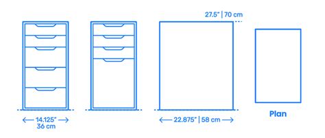 Alex Drawer Unit White 14 18x27 12 Ubicaciondepersonascdmxgobmx