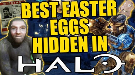 Best Halo Easter Eggs Of All Time Hidden Easter Eggs In Halo Youtube