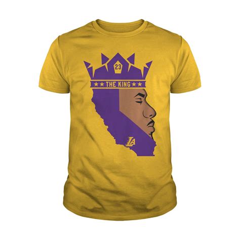 King Los Angeles T Shirt Stellanovelty
