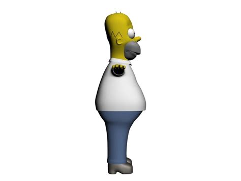 Homer Simpson 2 3d Models