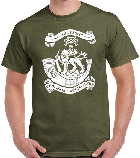 Rli Rhodesian Light Infantry T Shirt Rhodesia Quality T Shirts