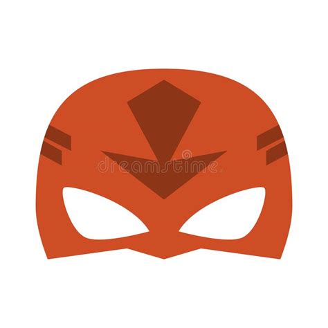 Superhero Mask Character Stock Vector Illustration Of Figure 134308709