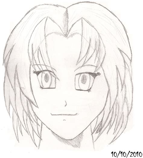 Female Manga Character Drawing By Greywolf893 On Deviantart