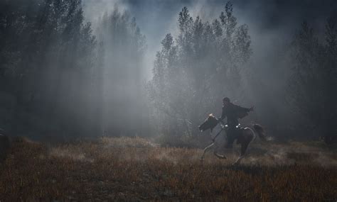 Unknown Rider At Volcano Bromo Smithsonian Photo Contest