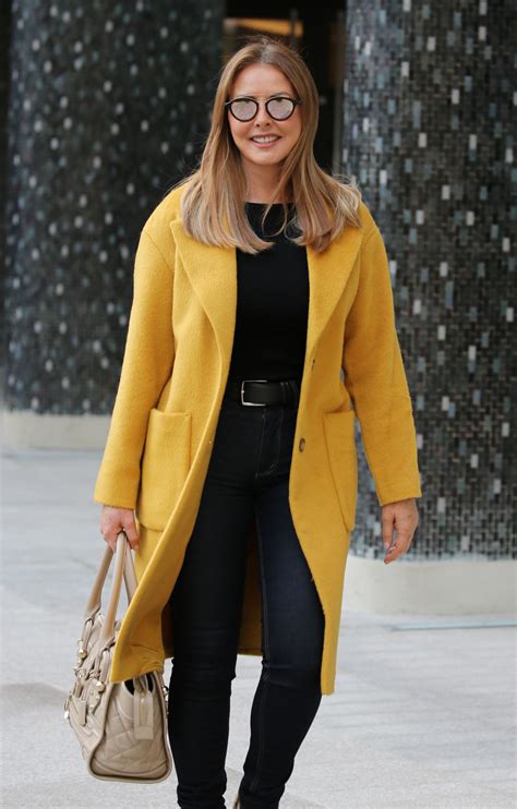 What does carol vorderman do now? Carol Vorderman - ITV Studios in London 10/23/2018