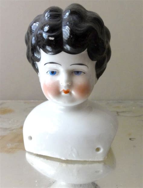 Vintage Porcelain Doll Head Germany